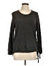Saks Fifth Avenue Gray Pullover Sweater Size L - photo 1