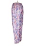 Unbranded 100% Viscose Paisley Blue Pink Casual Pants Size L - photo 5