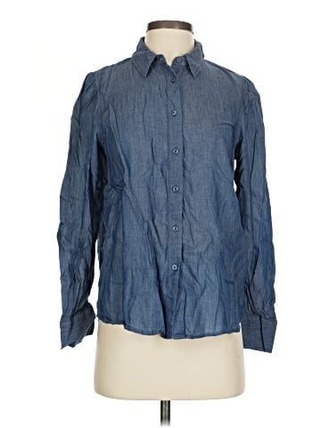 Ann Taylor Factory Long Sleeve Button-Down Shirt (view 1)