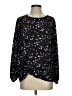 Apt. 9 100% Polyester Black Long Sleeve Blouse Size S - photo 1