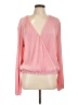 Assorted Brands 100% Polyester Pink Long Sleeve Blouse Size L - photo 1