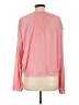 Assorted Brands 100% Polyester Pink Long Sleeve Blouse Size L - photo 2