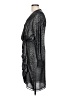 Pinko Metallic Silver Cocktail Dress Size 10 - photo 5
