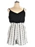 Lily Rose Stripes Black Romper Size XL - photo 1