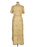 CAARA 100% Polyester Yellow Casual Dress Size XL - photo 2