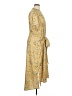 CAARA 100% Polyester Yellow Casual Dress Size XL - photo 4