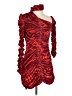 Aliétte Red Cocktail Dress Size 2 - photo 1