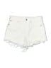 Madewell 100% Cotton White Ivory Denim Shorts Size 25 waist - photo 1