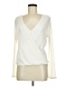 Jolie Ivory Long Sleeve Blouse Size L - photo 1