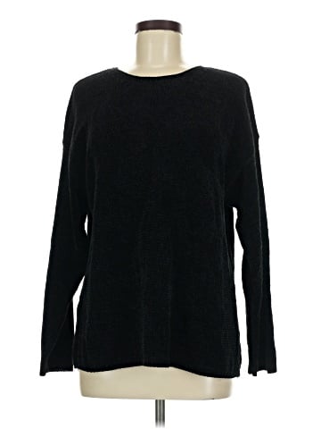 August Silk Pullover Sweater (view 1)