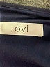 OVI 100% Polyester Solid Black Blue Casual Dress Size S - photo 7
