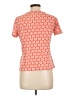 Croft & Barrow Orange Short Sleeve Blouse Size L - photo 2