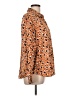 Maison d' Amelie Animal Print Orange Long Sleeve Blouse Size L - photo 4