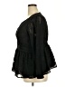 Torrid 100% Polyester Black 3/4 Sleeve Blouse Size 2X Plus (2) - photo 5