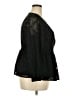 Torrid 100% Polyester Black 3/4 Sleeve Blouse Size 2X Plus (2) - photo 4