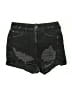 Guess Graphic Black Denim Shorts Size 25 waist - photo 1