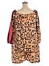 Unbranded Animal Print Orange Tan Romper Size XL - photo 2