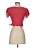 Assorted Brands 100% Viscose Red Short Sleeve Blouse Size P (petite) - photo 2