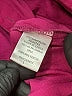 &merci 100% Polyester Burgundy 3/4 Sleeve Blouse Size L - photo 8