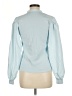 1.State Blue Long Sleeve Blouse Size M - photo 2
