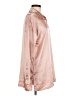 Ekouaer Metallic Pink Long Sleeve Blouse Size M - photo 4