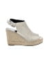 Kenneth Cole New York Gray Ivory Wedges Size 10 - photo 1