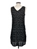 Gap 100% Rayon Stars Black Casual Dress Size S - photo 2