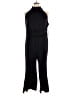 Eliza J Solid Black Jumpsuit Size 18 - photo 1