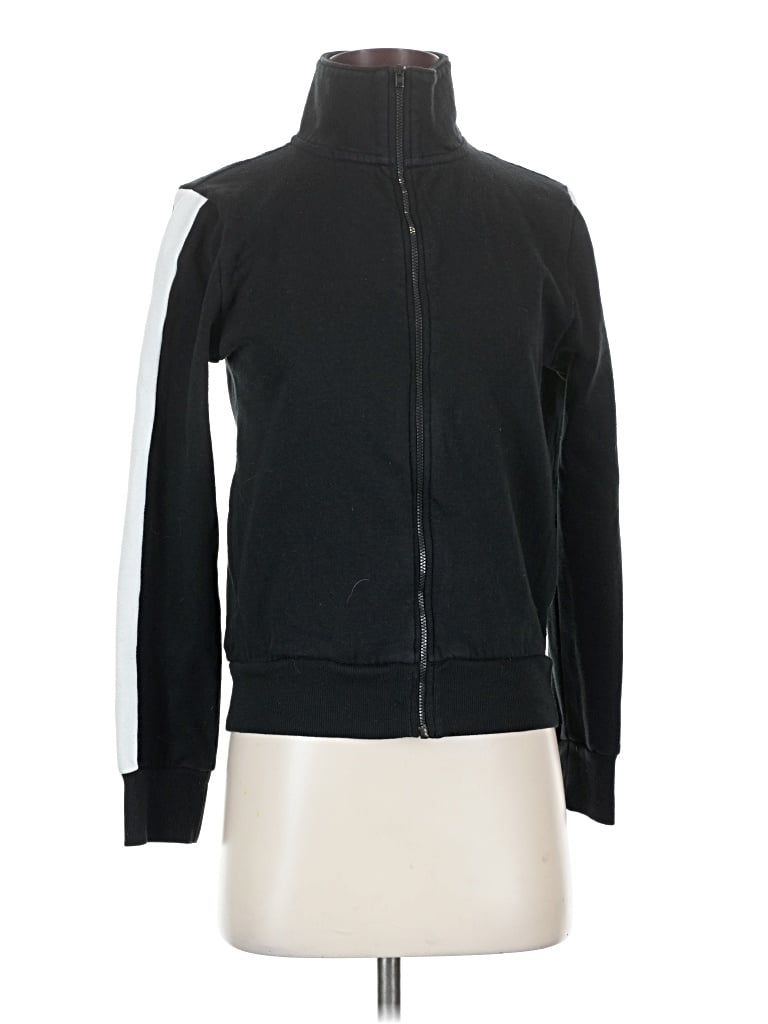 Pre-owned Colsie Zip Up Hoodie In Black
