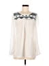Umgee Ivory Long Sleeve Blouse Size S - photo 1