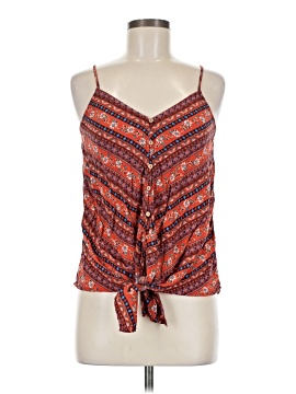 Pink Clover Sleeveless Blouse