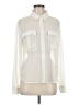 Evereve 100% Polyester Ivory Long Sleeve Blouse Size M - photo 1