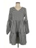 Unbranded Checkered-gingham Black Casual Dress Size M - photo 1