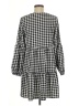 Unbranded Checkered-gingham Black Casual Dress Size M - photo 2