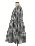 Unbranded Checkered-gingham Black Casual Dress Size M - photo 5