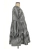 Unbranded Checkered-gingham Black Casual Dress Size M - photo 4