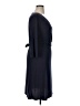NY Collection Solid Blue Cocktail Dress Size 1X - photo 4
