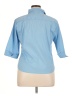 DCC Blue 3/4 Sleeve Blouse Size XL - photo 2
