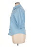 DCC Blue 3/4 Sleeve Blouse Size XL - photo 5