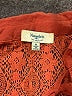 Hayden 100% Polyester Orange Long Sleeve Blouse Size M - photo 7