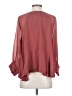 Akemi + Kin 100% Polyester Burgundy 3/4 Sleeve Top Size XS - photo 2