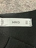MNG Solid Black Cocktail Dress Size 6 - photo 7