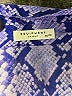 Equipment 100% Silk Paisley Blue Cocktail Dress Size XS - photo 4
