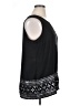 Roz & Ali 100% Polyester Black Sleeveless Blouse Size XL - photo 4