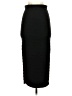 Catherine Malandrino 100% Wool Solid Black Wool Skirt Size S - photo 2