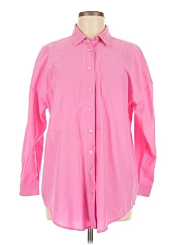 Mint Velvet 3/4 Sleeve Button-Down Shirt (view 1)