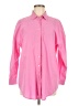 Mint Velvet Pink 3/4 Sleeve Button-Down Shirt Size M - photo 1