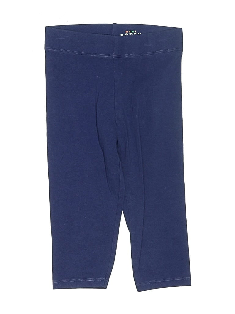 Pre-owned Mini Boden Kids' Casual Pants In Blue