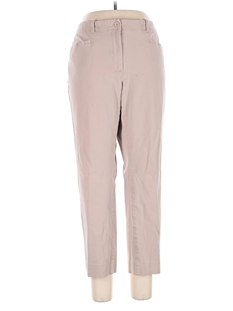 Pre-owned Talbots Outlet Casual Pants In Tan