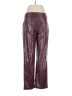 Joie 100% Polyurethane Burgundy Casual Pants Size 8 - photo 2